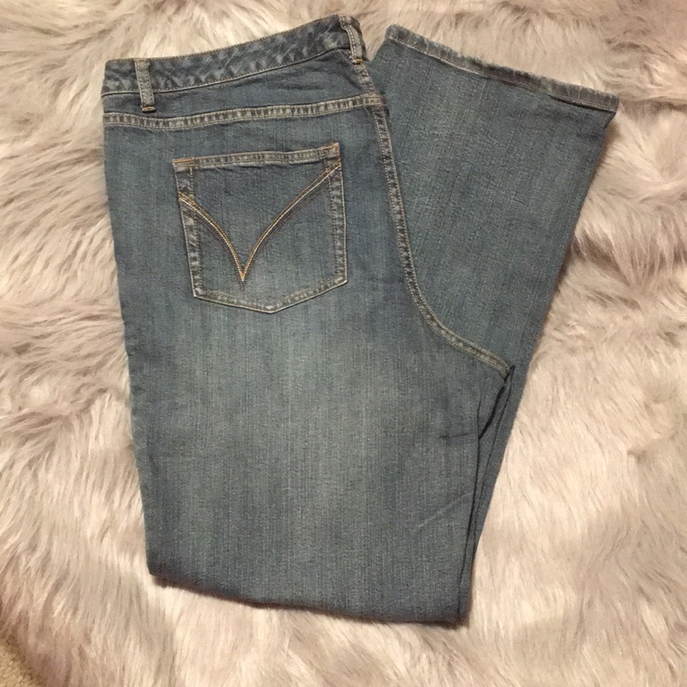 Lane Bryant Venezia sz 5 / 22 Jean stretch bootcut